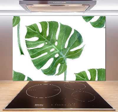Panel między meble w kuchni Monstera