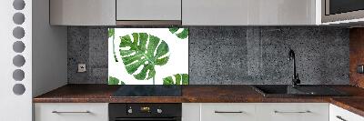 Panel między meble w kuchni Monstera
