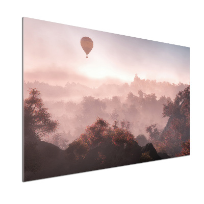 Panel do kuchni Balon nad lasem
