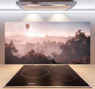 Panel do kuchni Balon nad lasem
