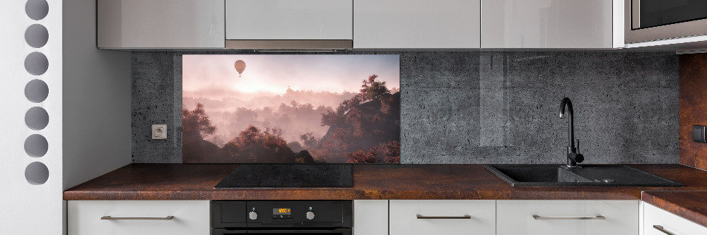 Panel do kuchni Balon nad lasem