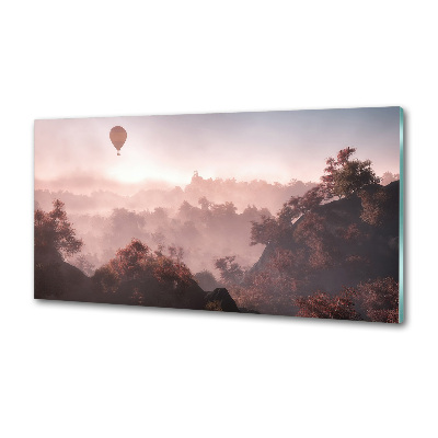 Panel do kuchni Balon nad lasem