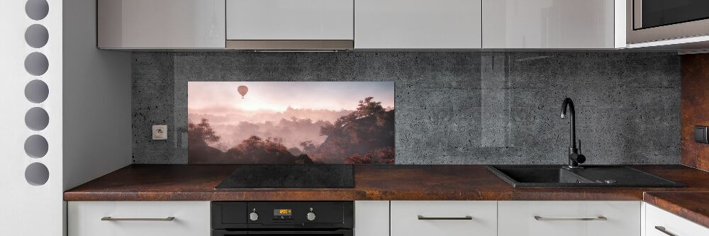 Panel do kuchni Balon nad lasem