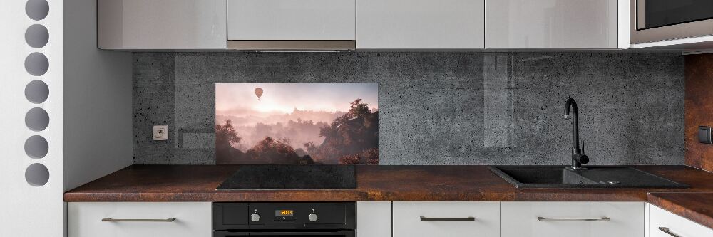 Panel do kuchni Balon nad lasem