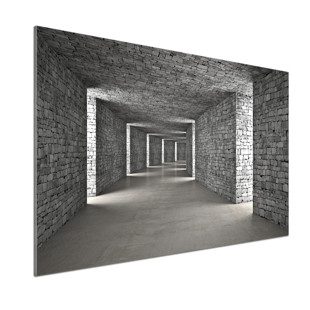 Panel do kuchni Tunel z cegły