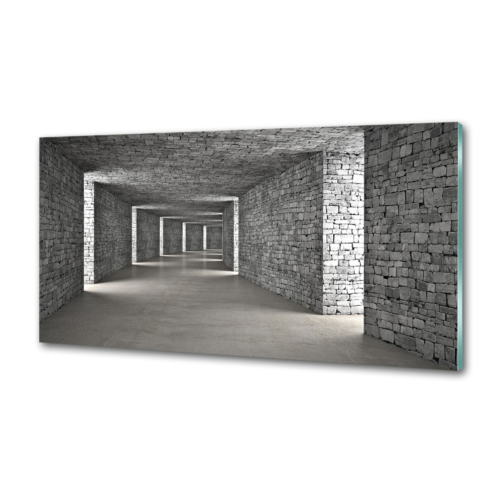 Panel do kuchni Tunel z cegły