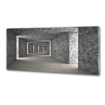 Panel do kuchni Tunel z cegły