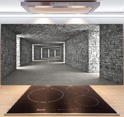 Panel do kuchni Tunel z cegły