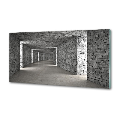 Panel do kuchni Tunel z cegły