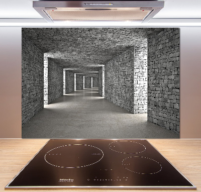 Panel do kuchni Tunel z cegły