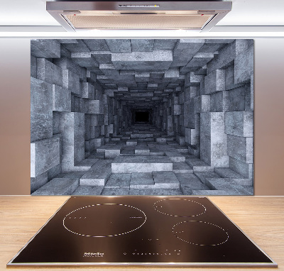 Panel szklany do kuchni Tunel