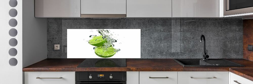 Panel do kuchni Limonka pod wodą