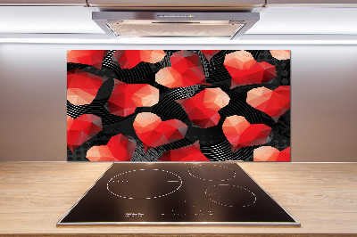 Panel do kuchni Geometryczne serca