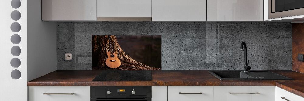 Panel do kuchni Gitara akustyczna