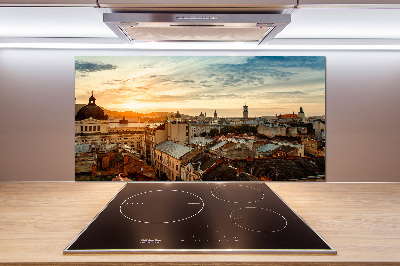 Panel do kuchni Wschód słońca Lwów
