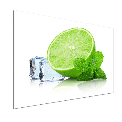 Panel do kuchni Limonka z lodem