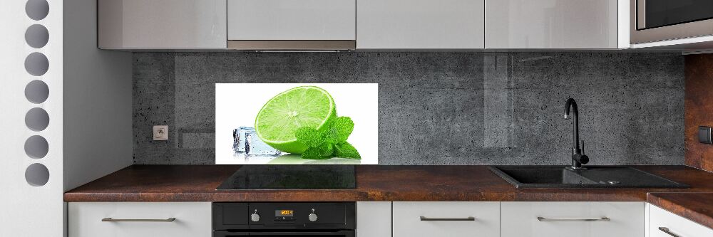 Panel do kuchni Limonka z lodem