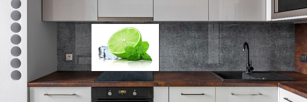 Panel do kuchni Limonka z lodem
