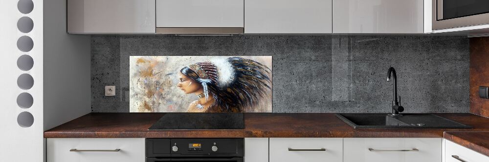 Panel między meble w kuchni Indianka