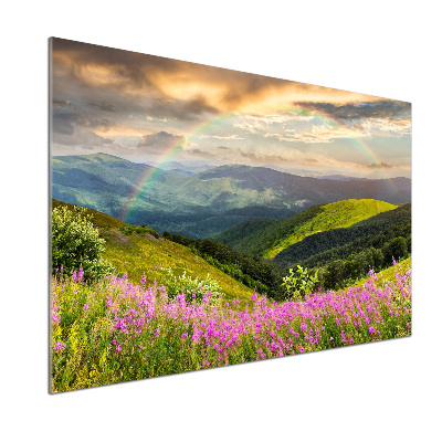Panel do kuchni Górski pejzaż