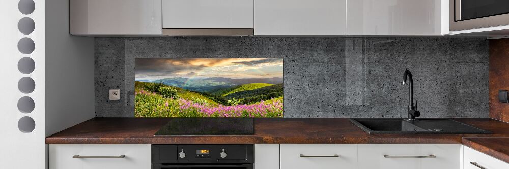Panel do kuchni Górski pejzaż