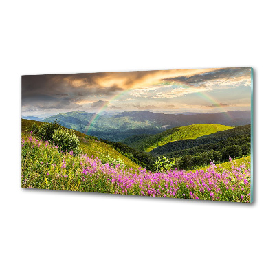 Panel do kuchni Górski pejzaż