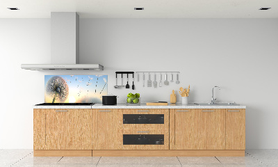 Panel dekor szkło Dmuchawiec