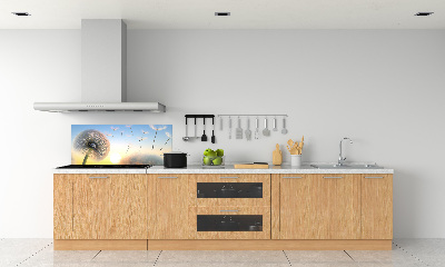 Panel dekor szkło Dmuchawiec