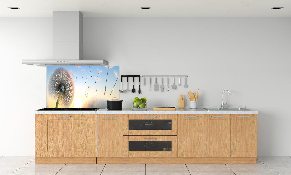 Panel dekor szkło Dmuchawiec