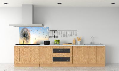 Panel dekor szkło Dmuchawiec