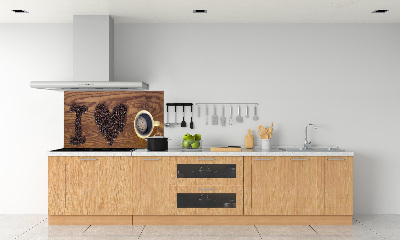 Panel do kuchni I love coffee