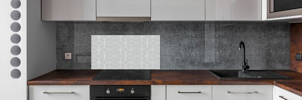 Panel do kuchni Geometryczne tło