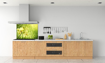 Panel między meble w kuchni Orchidea