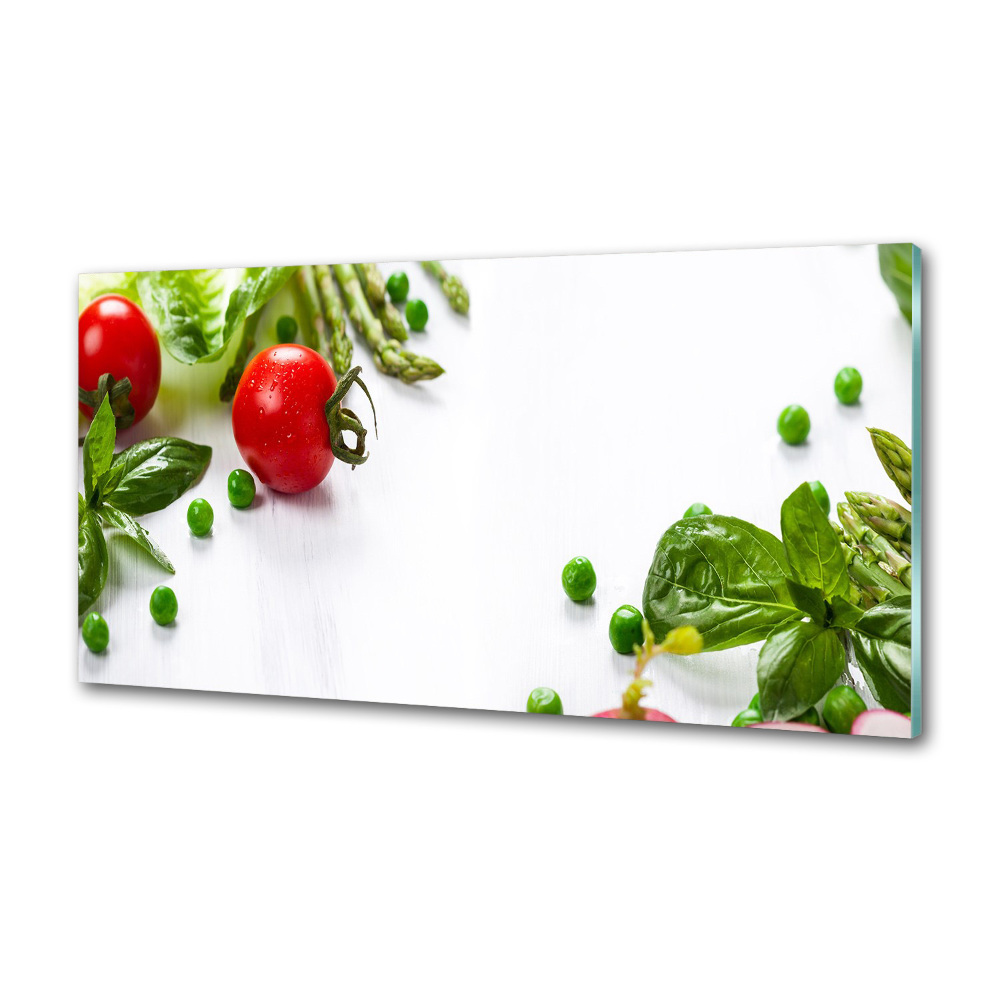 Panel do kuchni Świeże warzywa