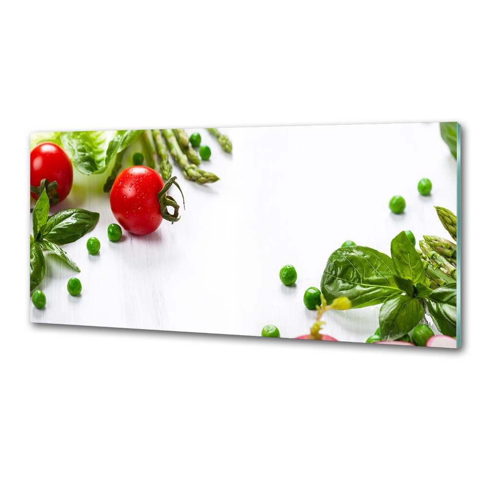 Panel do kuchni Świeże warzywa