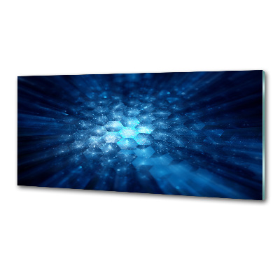Panel między meble w kuchni Kryształy