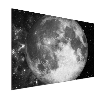 Panel szklany do kuchni Księżyc