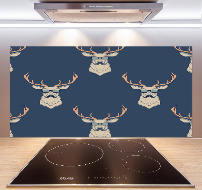 Panel do kuchni Hipsterski jeleń