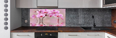 Panel do kuchni Różowa orchidea