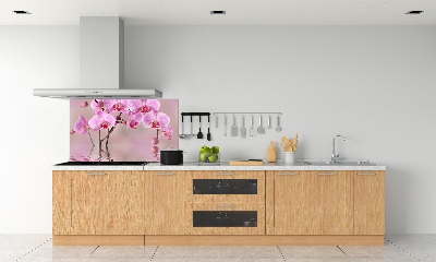Panel do kuchni Różowa orchidea