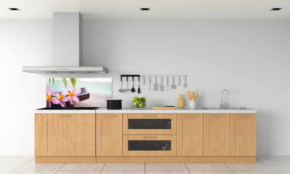 Panel między meble w kuchni Plumeria