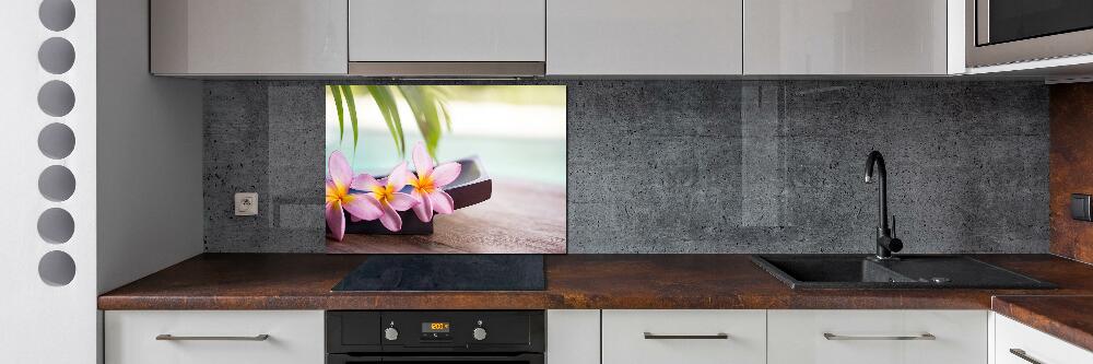 Panel między meble w kuchni Plumeria