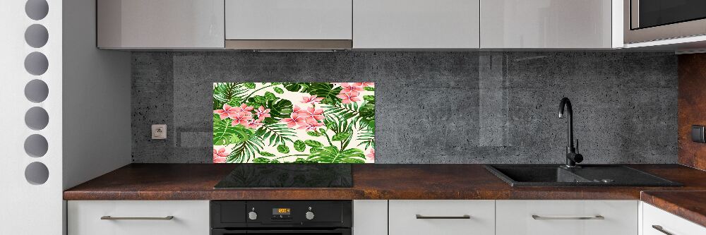 Panel do kuchni Kwiecisty wzór