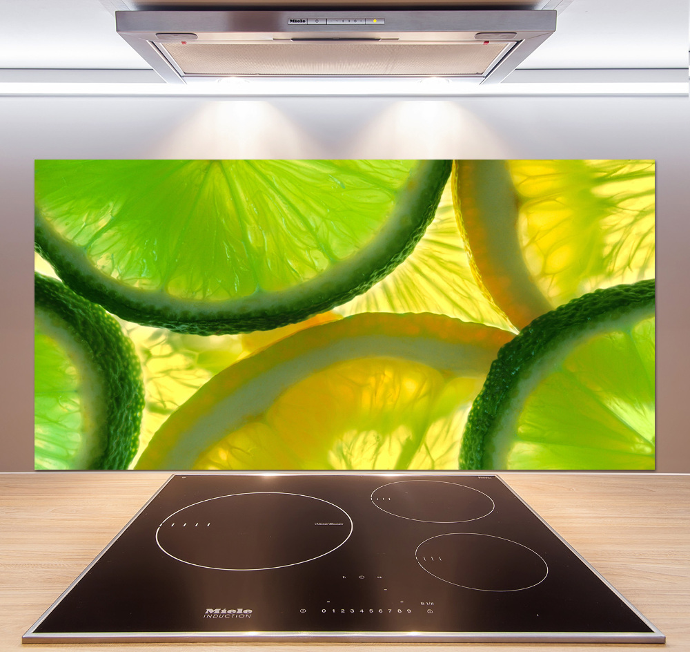 Panel do kuchni Limonka i cytryna