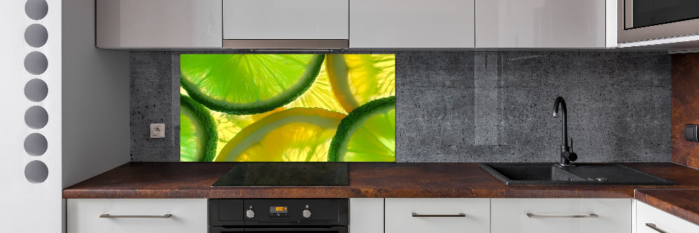 Panel do kuchni Limonka i cytryna