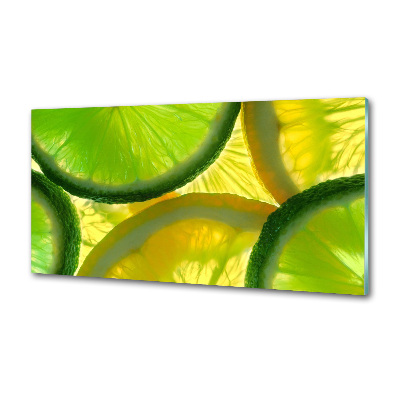 Panel do kuchni Limonka i cytryna