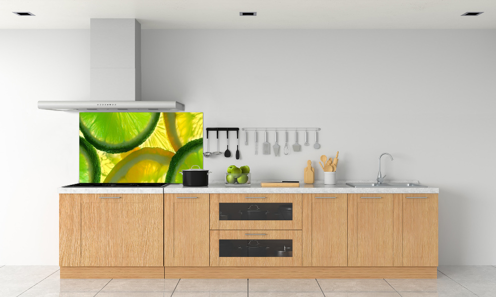 Panel do kuchni Limonka i cytryna