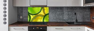 Panel do kuchni Limonka i cytryna