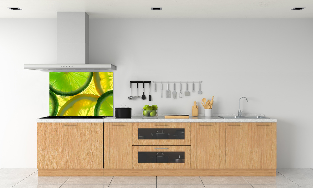 Panel do kuchni Limonka i cytryna