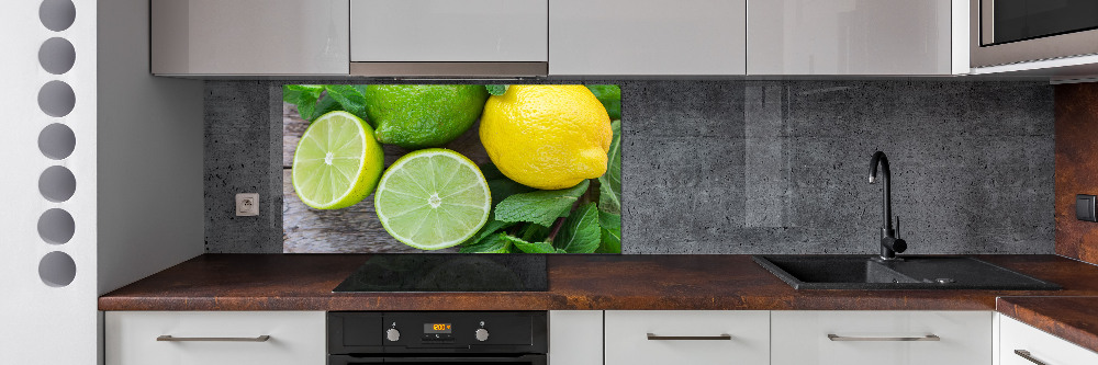 Panel do kuchni Limonka i cytryna